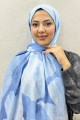 Desenli Bambu Şal 039BM